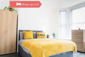 Bright 4BR Home, Perfect for Groups
